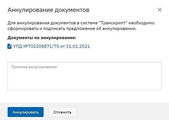 Понимание процесса аннулирования заявки
