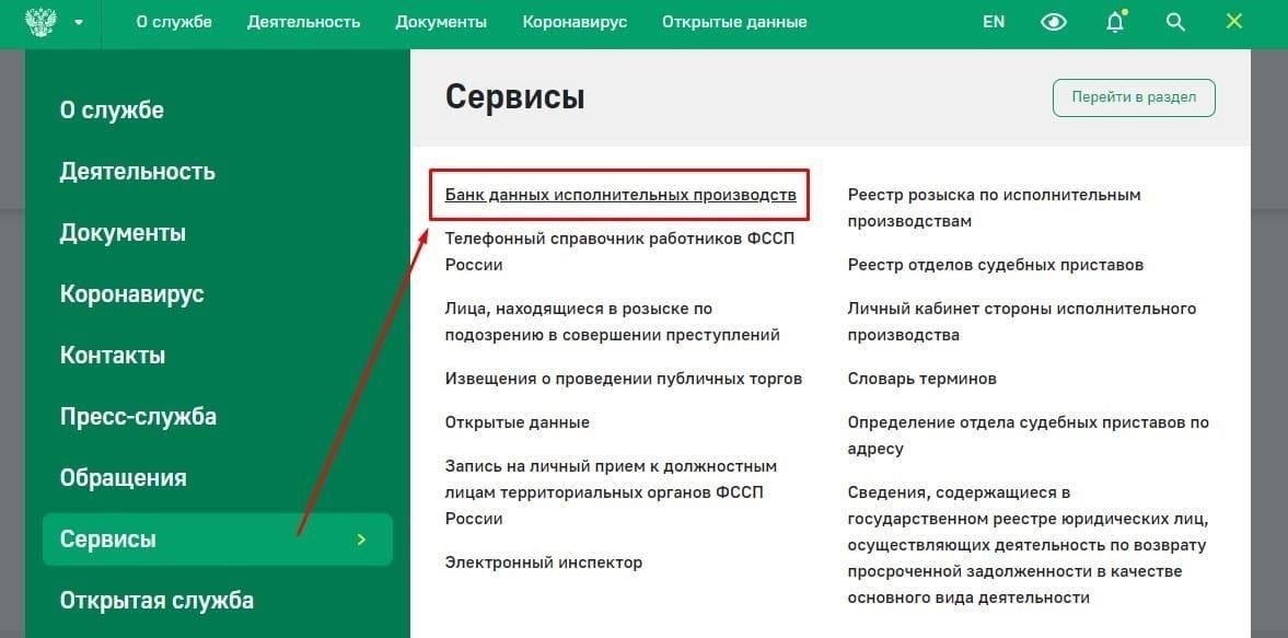 Как получить информацию о задолженности по алиментам через портал штата