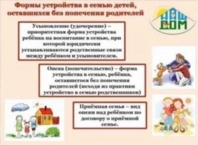 Разница между опекунством и приемным родительством в России